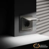 Розетка с крышкой ip40 16а 250в Voltum S70 шелк VLS040303