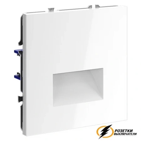Подсветка ступенек Voltum S70 белая глянцевая VLS070600