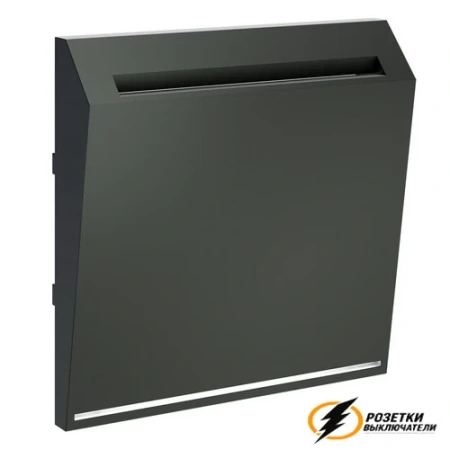 Накладка карточного выключателя Voltum S70 титан VLS002605