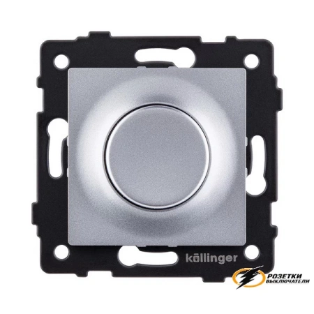 Диммер поворотный LED 5-200Вт Kollinger Aspekt серый