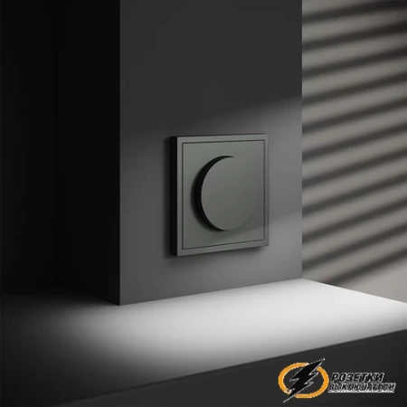 Диммер LED 5-300 Вт, 600Вт Voltum S70 титан VLS070305