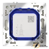 ТВ спутниковая розетка Voltum S70 сталь VLS060404