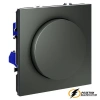 Диммер LED 5-300 Вт, 600Вт Voltum S70 титан VLS070305
