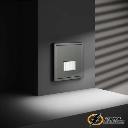 Датчик движения 9 мет 120° Voltum S70 титан. VLS070505