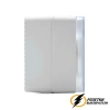 Розетка накладная двойная с прозрачной крышкой ip54 16а 250в AtlasDesign Profi белая