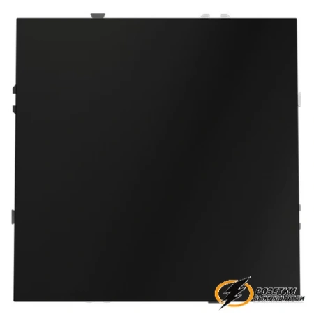 Вывод под кабель Voltum S70 черный VLS080207
