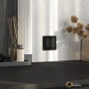 Рамка стеклянная 1 местная Werkel Senso черный soft-touch