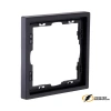 Рамка пластиковая 1 местная Kollinger Eclipse черная