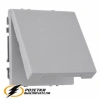 Розетка с крышкой ip44 16а 250в автозажимная Liregus Modern серая