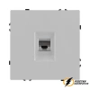 Розетка компьютерная rj45 cat 6 Brionilux Z жемчуг матовая