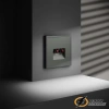 Аудио розетка Voltum S70 титан VLS060305