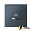 Зарядка USB 2 порта тип А-С 3000 mA ArtGallery грифель