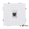 Розетка компьютерная rj45 cat 6 Kollinger Eclipse белая
