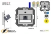 Розетка компьютерная rj45 cat 6 Liregus Modern белая