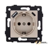 Розетка с USB зарядкой 2 порта А+C 2400mA Kollinger Aspekt золото