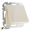 Розетка с крышкой ip44 16а 250в автозажимная Liregus Epsilon-Retro бежевая