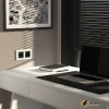 Рамка стеклянная 2 местная Werkel Senso белый soft-touch