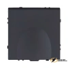 Розетка с крышкой ip41 16а 250в Kollinger Eclipse черная