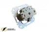 Розетка с заземлением 16а 250в автозажимная Liregus Epsilon-Retro кремовая матовая