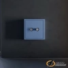 Накладка телевизионной розетки Voltum S70 деним VLS001614