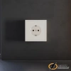 Накладка розетки с заземлением Voltum S70 хлопок VLS000612
