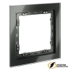 Рамка 1 местная стекло Voltum S70 титан VLS110105