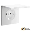 Накладка розетки с крышкой IP40 Voltum S70 белая глянцевая VLS000800