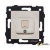Розетка компьютерная rj45 cat 6 Kollinger Aspekt золото