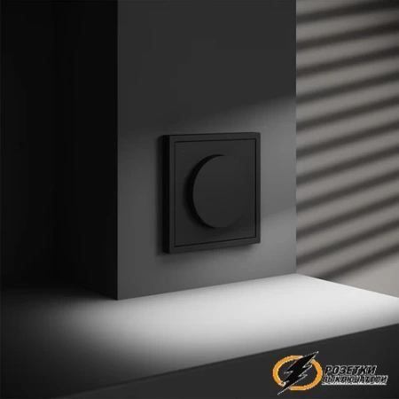 Диммер LED 5-300 Вт, 600Вт Voltum S70 черный VLS070307