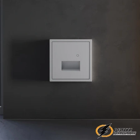 Накладка подсветки ступенек с датчиком движения Voltum S70 серая VLS002415