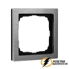 Рамка металл 1 местная ArtGallery Pure алюминий