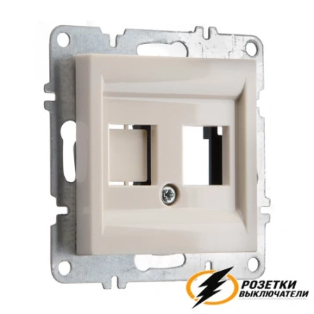 Розетка HDMI Arvia бежевая