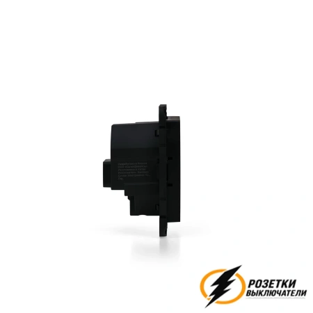 Программируемый терморегулятор Zigbee Sber AtlasDesign карбон