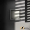 Розетка с крышкой ip40 16а 250в Voltum S70 сталь VLS040304