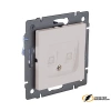 Розетка компьютерная rj45 двойная cat 6 Kollinger Aspekt кашемир