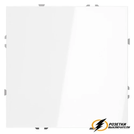 Заглушка Voltum S70 белая глянцевая VLS080100