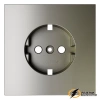 Накладка розетки с заземлением Voltum S70 шелк VLS000603