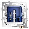 Карточный выключатель Voltum S70 графит VLS010706