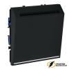 Карточный выключатель Voltum S70 черный VLS010707