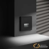 Подсветка ступенек с датчиком движения Voltum S70 черный. VLS070707