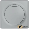 Розетка с крышкой ip44 16а 250в OneKey серая