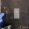 Выключатель двухклавишный с подсветкой Voltum S70 кашемир VLS020202