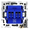 Аудио розетка Voltum S70 черный VLS060307