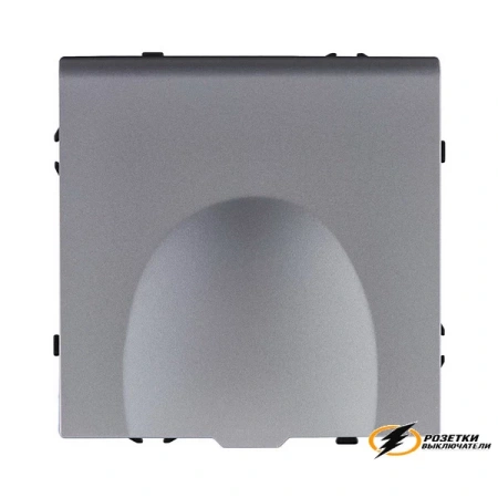 Розетка с крышкой ip41 16а 250в Kollinger Eclipse серая