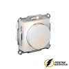 Диммер поворотно-нажимной 10-400Вт, LED 3-150Вт AtlasDesign жемчуг