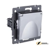 Розетка с крышкой ip41 16а 250в Kollinger Aspekt серая
