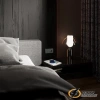 Перекрестный двухклавишный выключатель Voltum S70 титан VLS020505