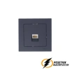 Компьютерная розетка rj45 UTP/FTP cat 5e AtlasDesign грифель