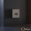 Накладка тв+интернет розетки Voltum S70 капучино VLS002713