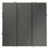 Выключатель трехклавишный Voltum S70 титан VLS030105